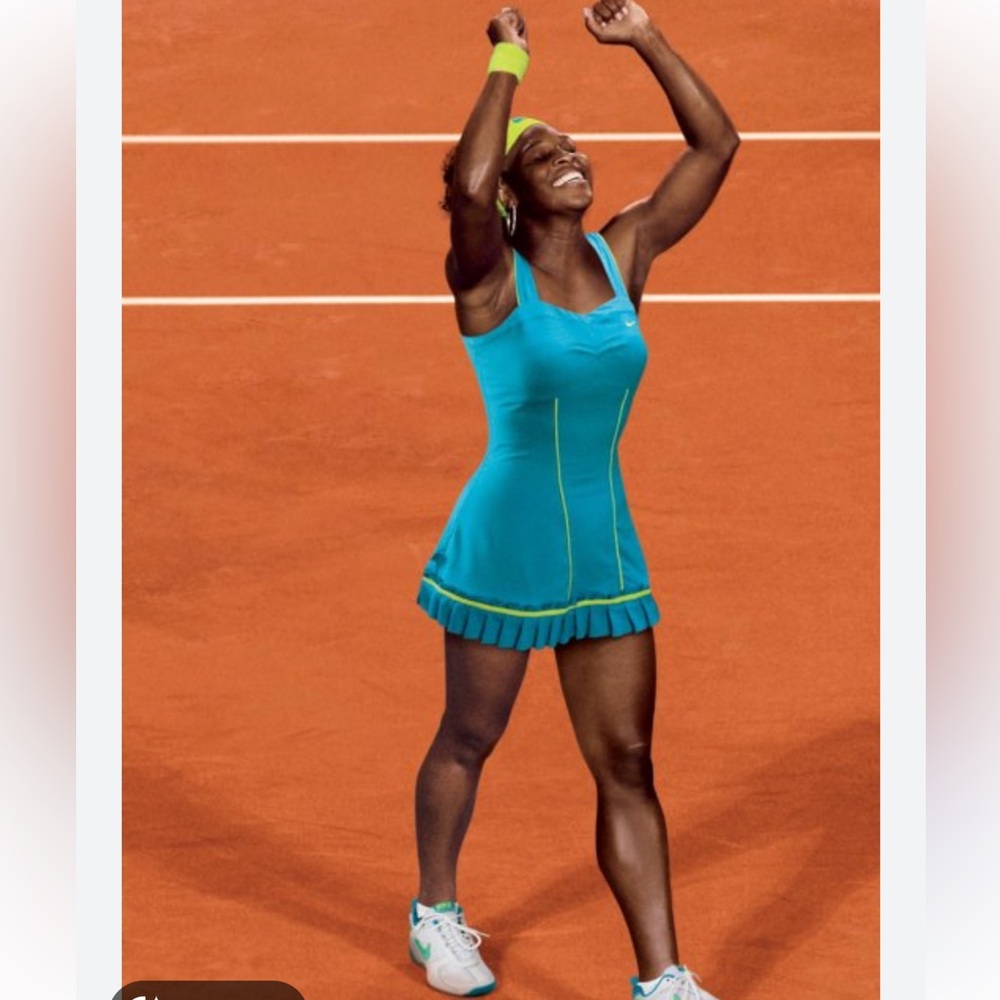 NWT Nike Rare Serena Williams 2010 French Open Dress